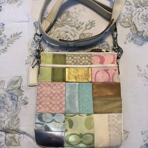 Coach Satchel Multicolored